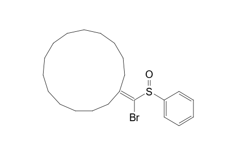 [Benzenesulfinyl(bromo)methylene]cyclopentadecane