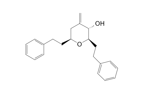 (2,3-anti,3,6-anti)-2,6-Di(2-phenylethyl)-4-methyleneoxacyclohexan-3-ol