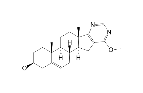 6'-METHOXY-PYRIMIDO-[5',4':16,17]-ANDROST-5-EN-3-BETA-OL