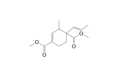 Dimethyl 3-methyl-4-(prop-(E)-enyl)-cyclohex-1-ene-1,4-dicarboxylate