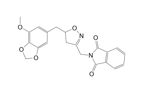 1H-isoindole-1,3(2H)-dione, 2-[[4,5-dihydro-5-[(7-methoxy-1,3-benzodioxol-5-yl)methyl]-3-isoxazolyl]methyl]-