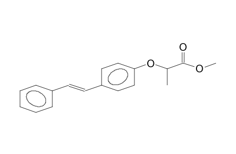 E-4-(1-[Methoxycarbonyl]-ethoxy)-stilbene