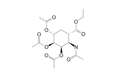 ETHYL-(ANTI)-(SYN)-(SYN)-(ANTI)-3,4,5-TRIACETOXY-2-N-ACETYLAMINOCYCLOHEXANE-1-CARBOXYLATE