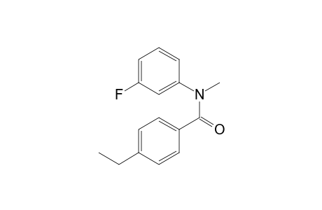 4-Ethyl-N-(3-fluorophenyl)-N-methylbenzamide
