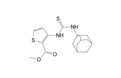 3-(1-adamantylthiocarbamoylamino)thiophene-2-carboxylic acid methyl ester