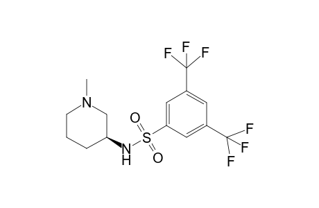 (S)-N-(1-methylpiperidine-3-yl)-3,5-bis(trifluoromethyl)benzenesulfonamide