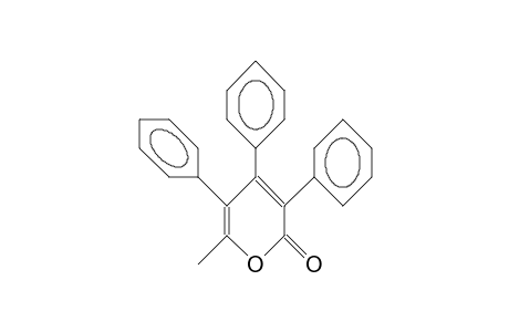 6-Methyl-2,3,4-triphenyl-2H-pyran-2-one