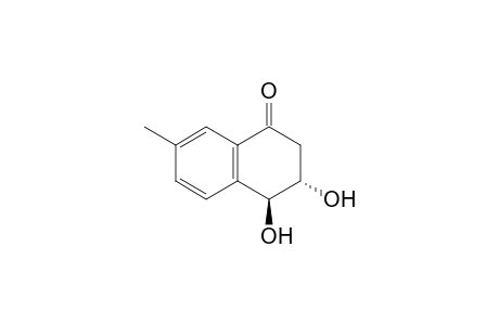 (3S*,4S*)-3,4-dihydroxy-7-methyl-3,4-dihydro-1(2H)-naphthalenone