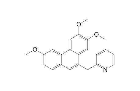 2-[(2,3,6-Trimethoxy-10-phenanthryl)methyl]pyridine