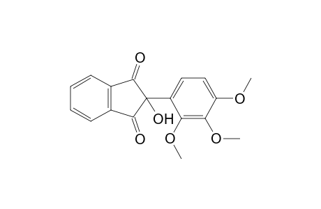 2-hydroxy-2-(2,3,4-trimethoxyphenyl)-1,3-indandione