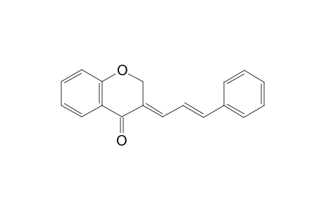 (3E)-3-[(2E)-3-Phenylprop-2-en-1-ylidene]-3,4-dihydro-2H-1-benzopyran-4-one