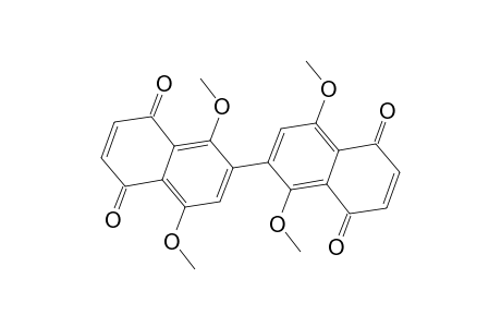 1,1',4,4'-Tetramethoxy-2,2'-binaphthalene-5,5',8,8'-tetrone