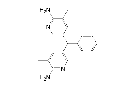 5-[(6-amino-5-methyl-3-pyridyl)-phenyl-methyl]-3-methyl-pyridin-2-amine