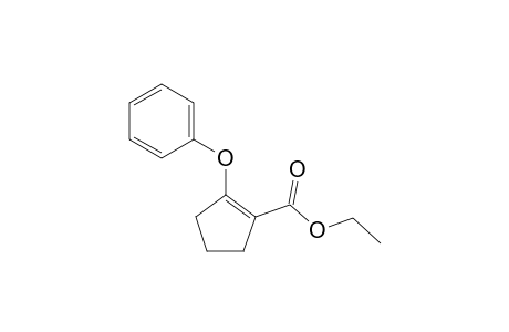 Ethyl 2-phenoxycyclopent-1-enecarboxylate