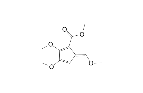 methyl 2,3,6-trimethoxypentafulvene-1-carboxylate