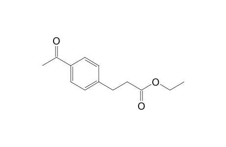 Ethyl 3-(4-acetylphenyl)propanoate