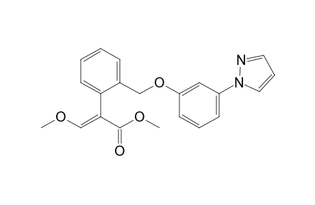 Methyl (E)-3-methoxy-2-[2-[(3-pyrazol-1-ylphenoxy)methyl]phenyl]prop-2-enoate