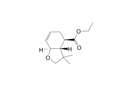 (3aR,4R,7aS)-3,3-Dimethyl-2,3,3a,4,5,7a-hexahydro-benzofuran-4-carboxylic acid ethyl ester