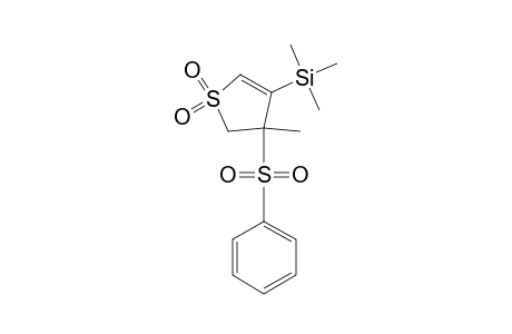 (3-besyl-1,1-diketo-3-methyl-2H-thiophen-4-yl)-trimethyl-silane