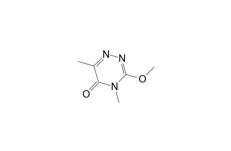 3-Methoxy-4,6-dimethyl-1,2,4-triazin-5(4H)-one