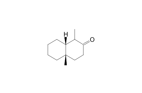 (4aS,8aR)-1,4a-Dimethyloctahydronaphthalen-2(1H)-one