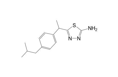 5-[1-(4-Isobutyl-phenyl)-ethyl]-[1,3,4]thiadiazol-2-ylamine