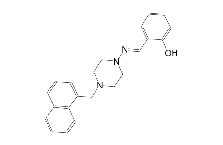 phenol, 2-[(E)-[[4-(1-naphthalenylmethyl)-1-piperazinyl]imino]methyl]-