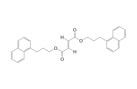fumaric acid, bis[3-(1-naphthyl)propyl]ester