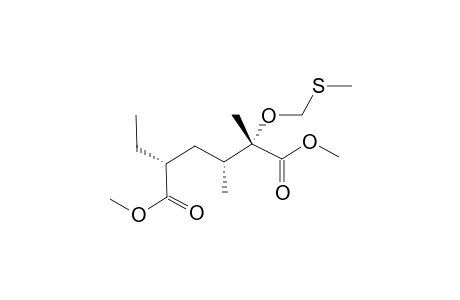 (2S,3R,5R) Dimethyl 5-Ethyl-2,3-dimethyl-2-[(methylthio)methoxy]hexanedioate isomer