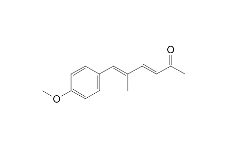 (3E,5E)-6-(4-methoxyphenyl)-5-methyl-2-hexa-3,5-dienone