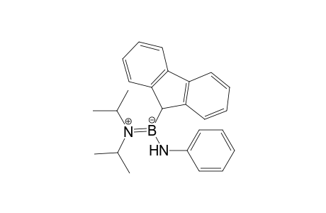 anilino-diisopropyliminio-(9H-fluoren-9-yl)boranide