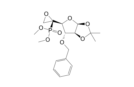 (5R)-5,6-Anhydro-3-O-benzyl-1,2-O-isopropylidene-5-dimethoxyphosphinyl-.beta.,D-arabinohexofuranose
