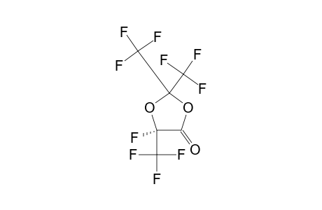 5-FLUORO-2,2,5-TRIS-(TRIFLUOROMETHYL)-1,3-DIOXOLAN-4-ONE