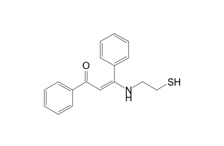 (2Z)-1,3-Diphenyl-3-[(2-sulfonylethyl)amino]-2-propen-1-one