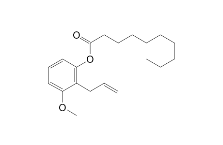 2-allyl-3-methoxyphenyl decanoate