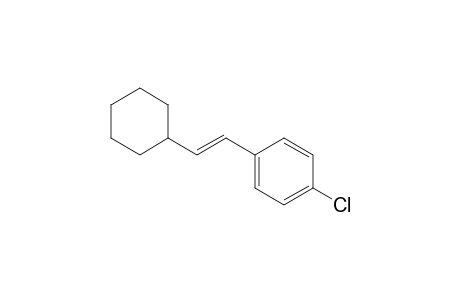 1-Chloranyl-4-[(E)-2-cyclohexylethenyl]benzene