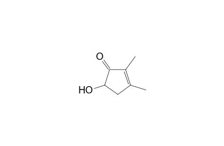2-Cyclopenten-1-one, 5-hydroxy-2,3-dimethyl-