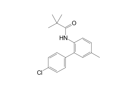 N-(4'-chloro-5-methyl-[1,1'-biphenyl]-2-yl)pivalamide