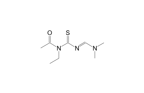 2-N-Ethylacetamido-4-dimethylamino-1-thia-3-azabuta-1,3-diene