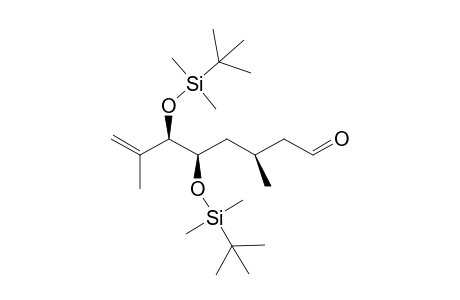(3S,5R,6R)-5,6-bis((tert-butyldimethylsilyl)oxy)-3,7-dimethyloct-7-enal
