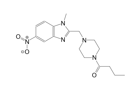 2-[(4-butyryl-1-piperazinyl)methyl]-1-methyl-5-nitro-1H-benzimidazole