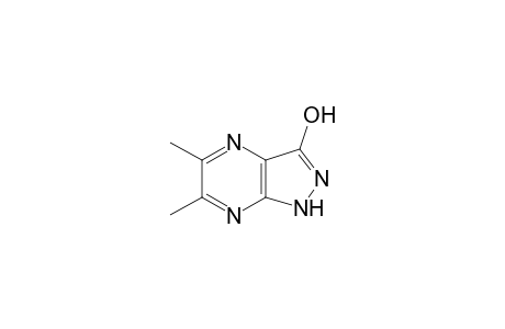 5,6-dimethyl-1H-pyrazolo[3,4-b]pyrazin-3-ol