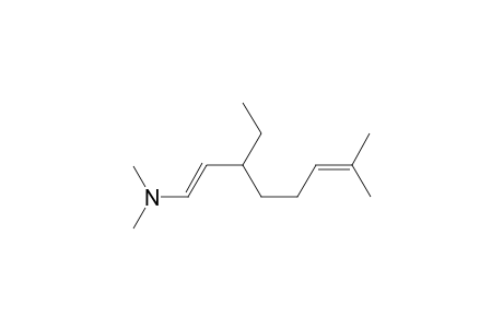 (E)-3-ethyl-N,N,7-trimethylocta-1,6-dien-1-amine