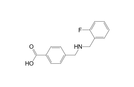 4-{[(2-fluorobenzyl)amino]methyl}benzoic acid