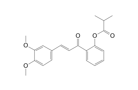 3,4-Dimethoxy-2'-hydroxychalcone, 2-methylpropionate