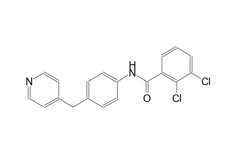 2,3-dichloro-N-[4-(4-pyridinylmethyl)phenyl]benzamide