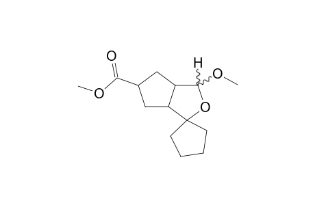 2-Methoxy-3-oxa-4,4-tetramethylene-7-carbomethoxybicyclo[3.3.0]octane