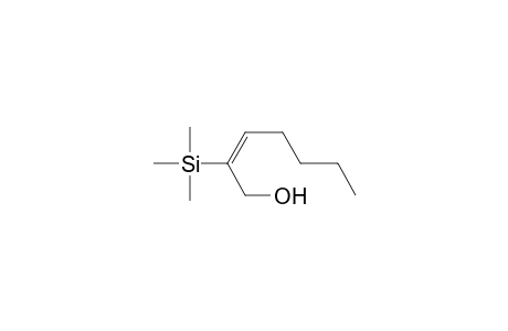 (E)-2-trimethylsilylhept-2-en-1-ol