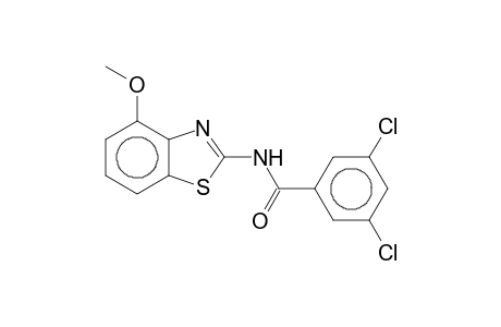 3,5-Dichloro-N-(4-methoxy-1,3-benzothiazol-2-yl)benzamide