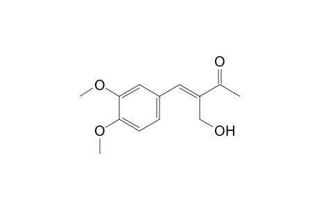 (E)-4-(3',4'-Dimethoxyphenyl)-3-hydroxymethyl-3-buten-2-one